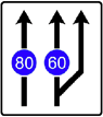Lane restrictions